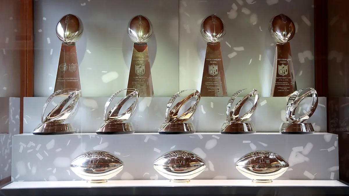 Chiefs Super Bowl trophies